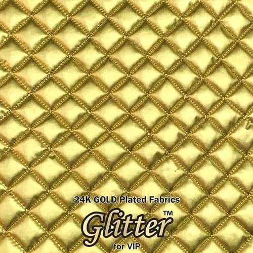 24K Gold_Nanocoated Fabrics _ Quilted Fabric